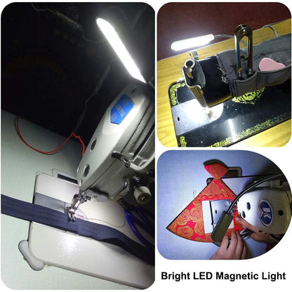 10/20/30 LED Industrial Sewing Machine Lighting Lamp Clothing Machine Accessories Work Light 360° Flexible Gooseneck Leedoar