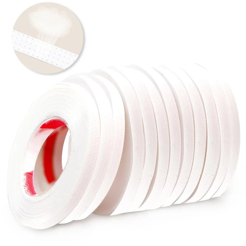 10/20 Rolls Lash Tape Micropore Breathable Eyelash Tape for Eyelash Extensions to Secure Eye Patches and Lift Eyelid Leedoar