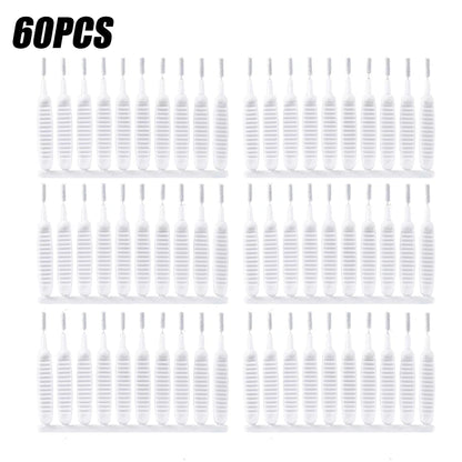 10-500PCS Shower Cleaning Brush Bathroom Micro Nylon Brush Nozzle Anti-blocking Cleaning Tools Bathroom Accessories Leedoar