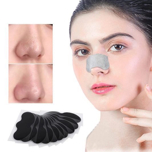 10-50pcs Unisex Blackhead Remove Mask Peel Nasal Strips Deep Cleansing Shrink Pore Nose Black Head Stickers Skin Care Facialmask Leedoar