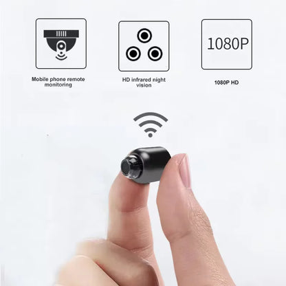 1080P HD Mini WiFi Camera Indoor Safety Security Surveillance Baby Monitor Night Vision Camcorder IP Cam Audio Video Recorder