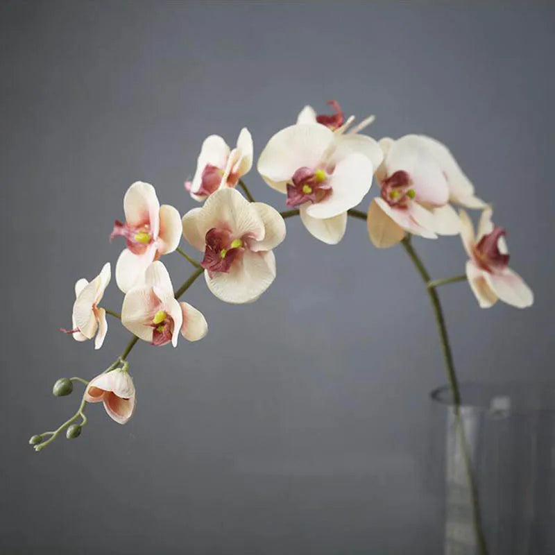 110CM 11 Cabeças Seda Orquídea Phalaenopsis Flores DIY Casamento Buquê Floral Plantas Artificiais Flores Falsas Decoração Para Casa Venda Quente 