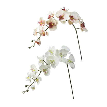 110CM 11 Cabeças Seda Orquídea Phalaenopsis Flores DIY Casamento Buquê Floral Plantas Artificiais Flores Falsas Decoração Para Casa Venda Quente 