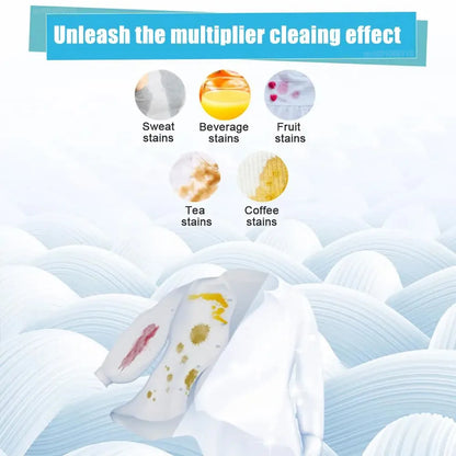 120/90/60/30Pcs Laundry Tablets Cleaning Children's Clothing Laundry Soap Concentrated Washing Powder Detergent Washing Machines Leedoar