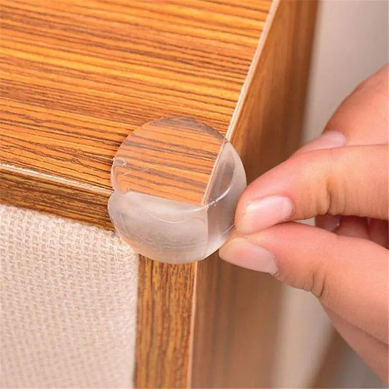 12Pcs Child Baby Safety PVC Protector Table Corner Edge Protection Cover Anticollision Edge & Guards Leedoar