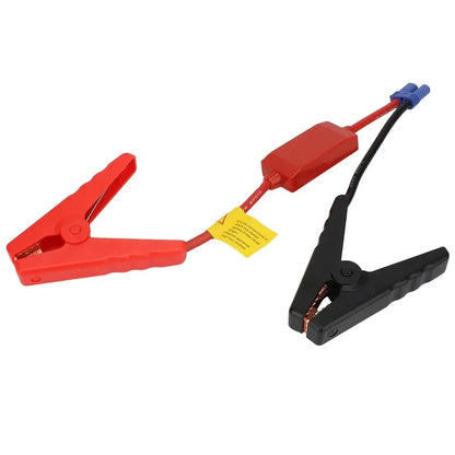 Grampos de cabo de ligação de bateria de emergência de clipe jacaré de partida de 12 V com conector de plugue EC5 para dispositivo de partida de carros e caminhões 