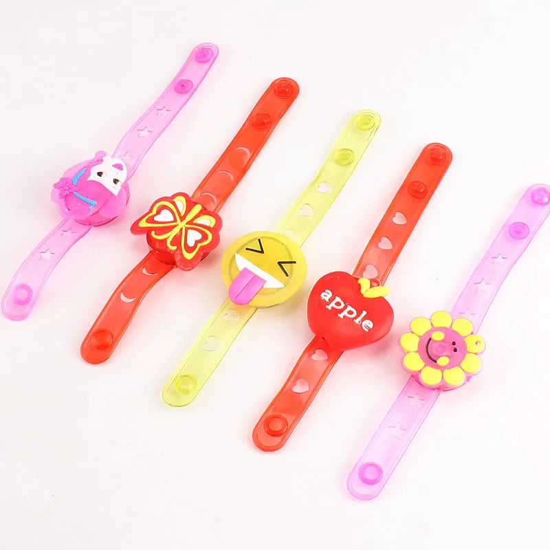 12pcs Light Up Their World with This Fun Cartoon Watch - The Perfect GiftFor Kids! Leedoar