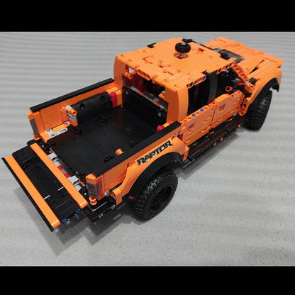 1379PCS Technical 1:10 F-150 Raptor Off Road Car Building Blocks 42126 Pickup Vehicle Assemble Bricks Toys Gifts For Boy Kids Leedoar