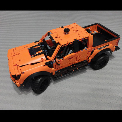 1379PCS Technical 1:10 F-150 Raptor Off Road Car Building Blocks 42126 Pickup Vehicle Assemble Bricks Toys Gifts For Boy Kids Leedoar