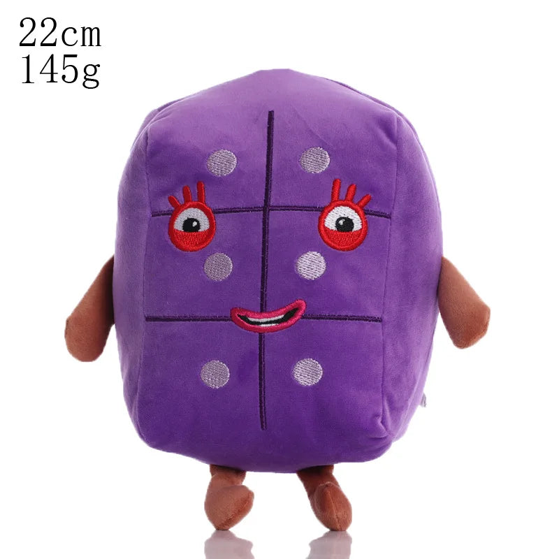 Muñeco de peluche con dibujos animados de 14 a 18 cm, juguete educativo de película de anime para niños, regalo de cumpleaños y Navidad para la primera infancia 