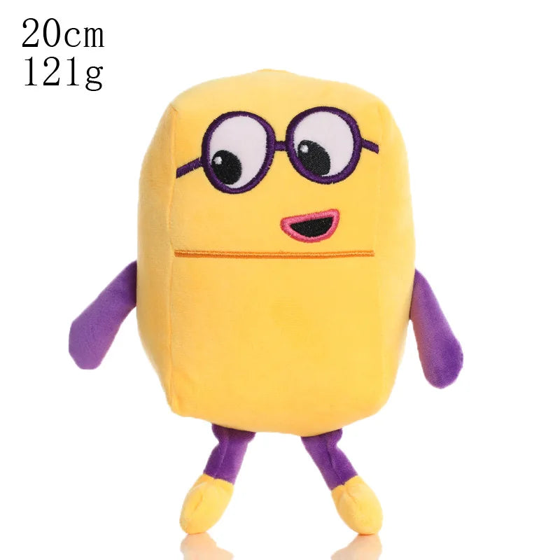 Muñeco de peluche con dibujos animados de 14 a 18 cm, juguete educativo de película de anime para niños, regalo de cumpleaños y Navidad para la primera infancia 