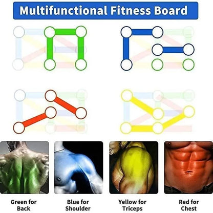 14 In 1 Push-Up Board  Workout Abs Abdominal Muscle Building Exercise Fitness Gym Equipment Push Up Stand For Training Sport