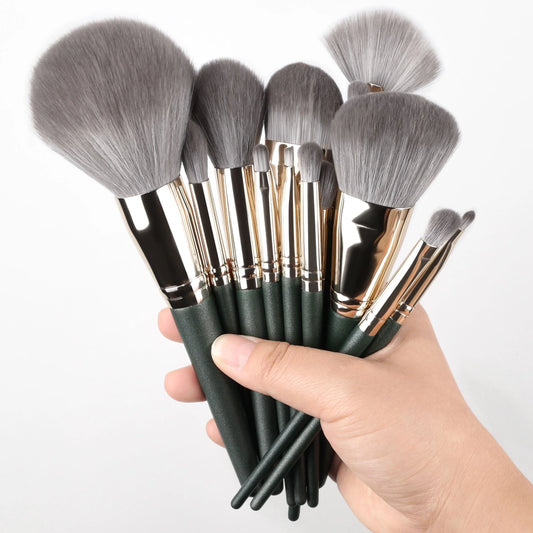 14 Piece Makeup Brush Set Soft Fluffy Eyeshadow Brush Concealer Brush Blush Makeup Brush Beauty Tool Makeup Brush Leedoar