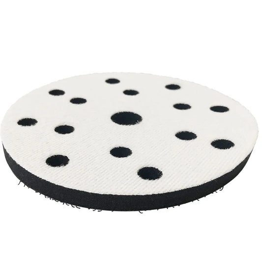 15 Holes Soft Sponge Interface Pad 6 Inch 150mm Sanding Pads Backing Disc Hook & Loop Sanding Discs For Polisher