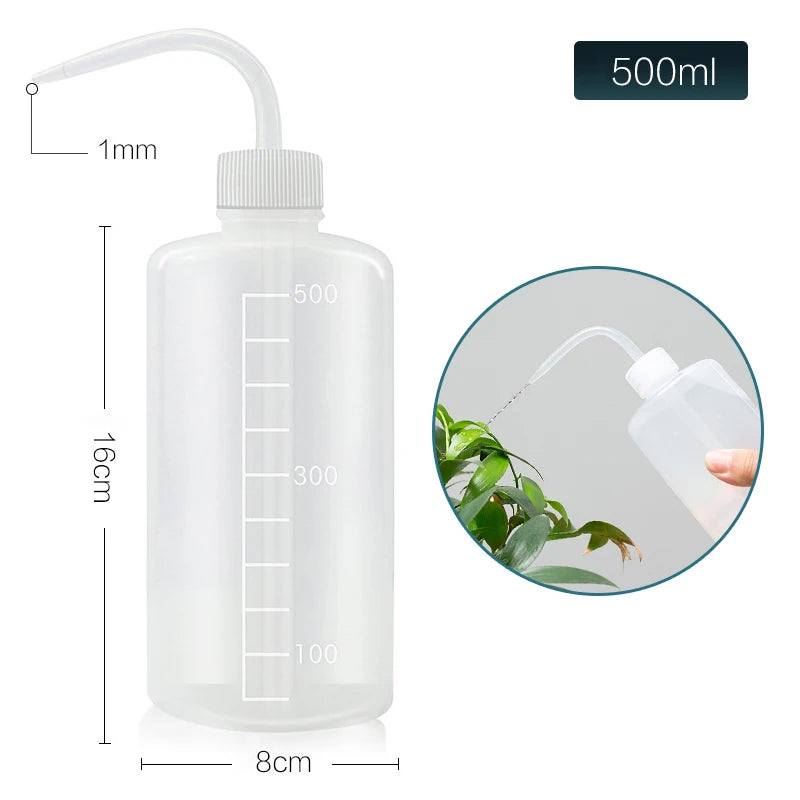 150/250 / 500mL Water Beak Pouring Kettle Tool Succulents Plant Flower Watering Can Squeeze Bottles with Gardening Tools Garden Leedoar