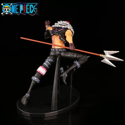 15cm Anime One Piece Figure Charlotte Katakuri King of Artist Action Figure PVC Model Toys Collection Desktop Decoration Kids Gi Leedoar