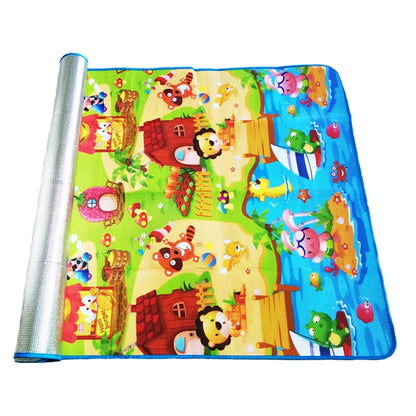 180*120*0.3cm Baby Crawling Play Puzzle Mat Children Carpet Toy Kid Game Activity Gym Developing Rug Outdoor Eva Foam Soft Floor Leedoar