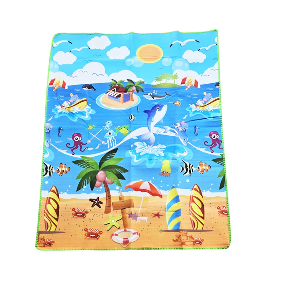 180*120*0.3cm Baby Crawling Play Puzzle Mat Children Carpet Toy Kid Game Activity Gym Developing Rug Outdoor Eva Foam Soft Floor Leedoar