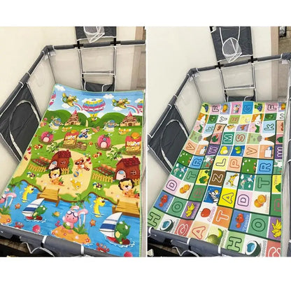 180*120*0.3cm Baby Crawling Play Puzzle Mat Children Carpet Toy Kid Game Activity Gym Developing Rug Outdoor Eva Foam Soft Floor Leedoar