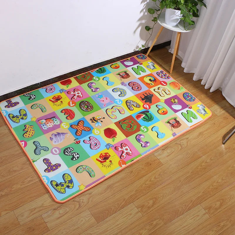 180*120*0.3cm Baby Crawling Play Puzzle Mat Children Carpet Toy Kid Game Activity Gym Developing Rug Outdoor Eva Foam Soft Floor Leedoar