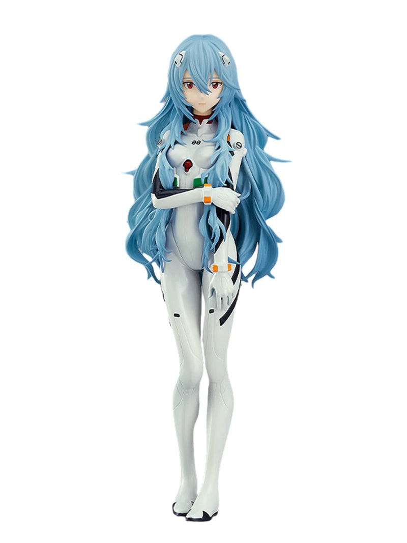 18cm Neon Genesis Evangelion Anime Figure EVA Short Hair Rei Ayanami Action Figure Asuka Figurine PVC Collection Model Doll Toys Leedoar