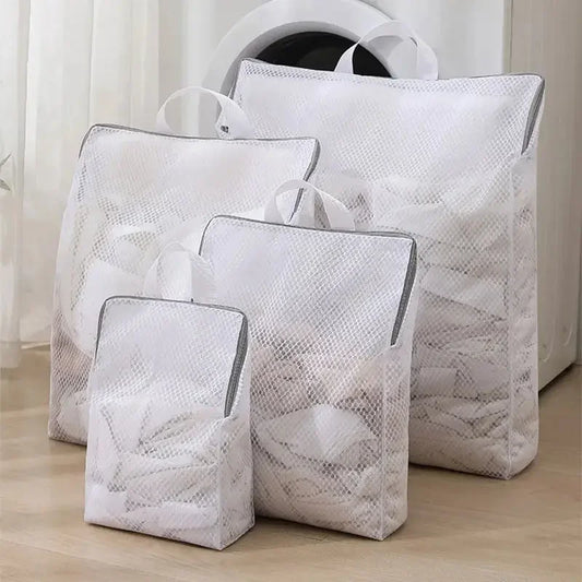1PC 3D Laundry Bag WithDrawable Mesh Bag Washing Machine Filter Mesh Bag Anti Deformation Laundry Bag Leedoar