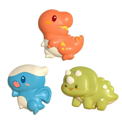 1PC Baby Cartoon Sea Animal Spinners Toy ABS Suction Cup Spinning Top Gyro Stress Reliever Kids Bath Toys Leedoar