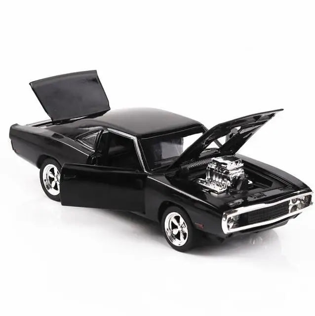 1PC Dodge Classic Retro Alloy Model 1:32 Simulation Car Model CHILDREN'S Gifts Alloy Toy Toy Vehicles The Fast and the Furio Leedoar