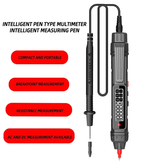 1PC Electrician Measuring Pen Pen Type Multimeter Small Mini High Precision Digital Fully Automatic Intelligence