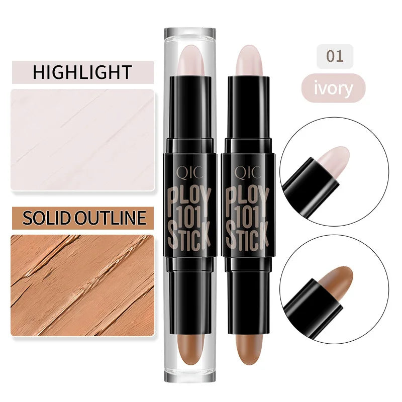 1PC Face Foundation Concealer Pen Long Lasting Dark Circles Corrector Contour Concealers Stick Cosmetic Makeup Leedoar