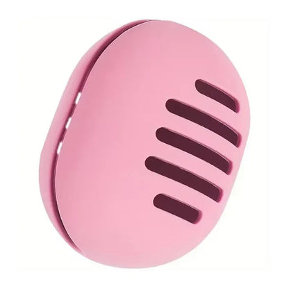 1PC Makeup Sponge Holder Eco-Friendly Silicone Multi-hole Beauty Sponge Storage Case Travel Protable Cosmetic Puff Holder Box Leedoar