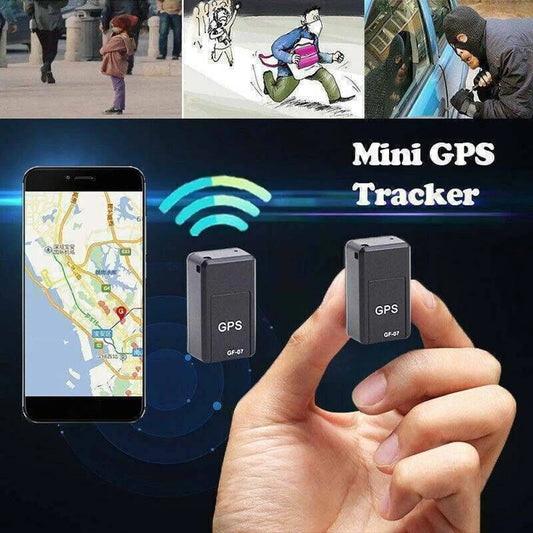 1PC Mini GF07 GPS Car Tracker Rastreamento em tempo real Anti-roubo Anti-perdido Localizador Forte Montagem magnética SIM Mensagem Posicionador 