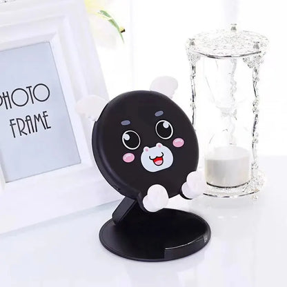 1PC New Cartoon Cute Phone Stand Folding Small Portable Multi Functional Adjustable Universal Tablet Stand Lazy God Tool Leedoar