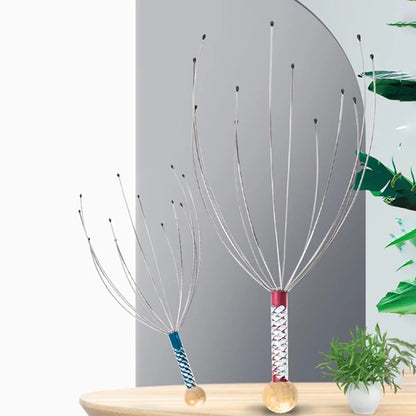 1PC Random Color Pet Massage Claw Head Massager Head Scratching Octopus Scalp Non Soul Extractor Divine Tool For Extracting Leedoar