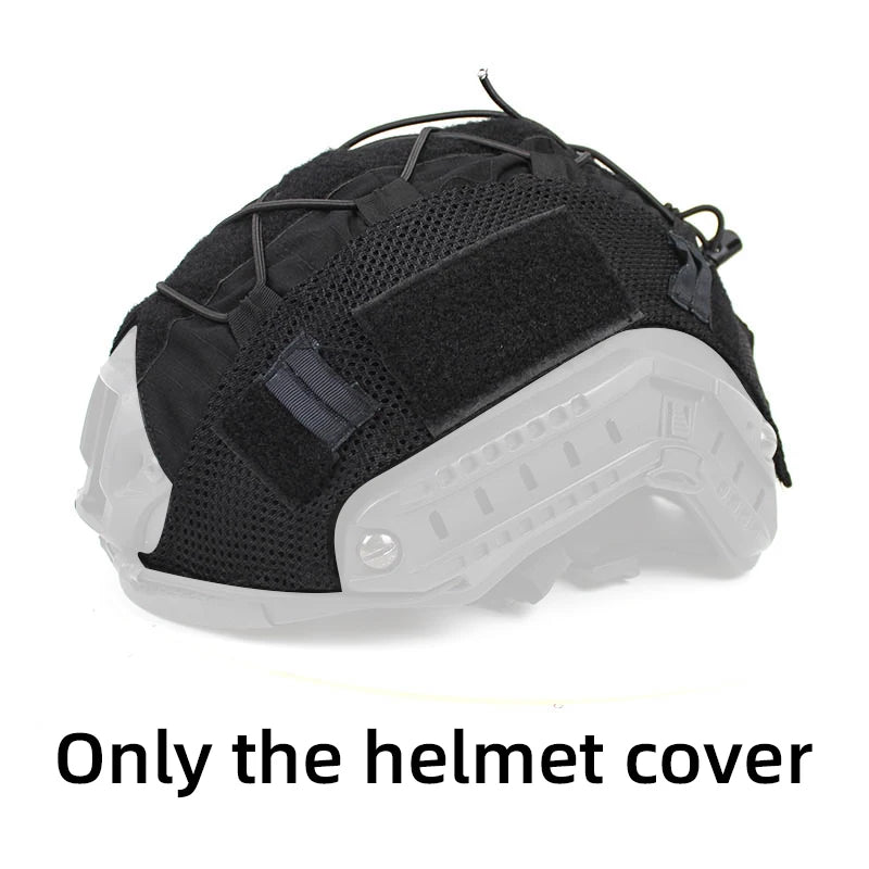 1PC Tactical Helmet Cover for Fast MH PJ BJ Helmet Airsoft Paintball Army Helmet Cover Military Accessories Helmet protectors Leedoar