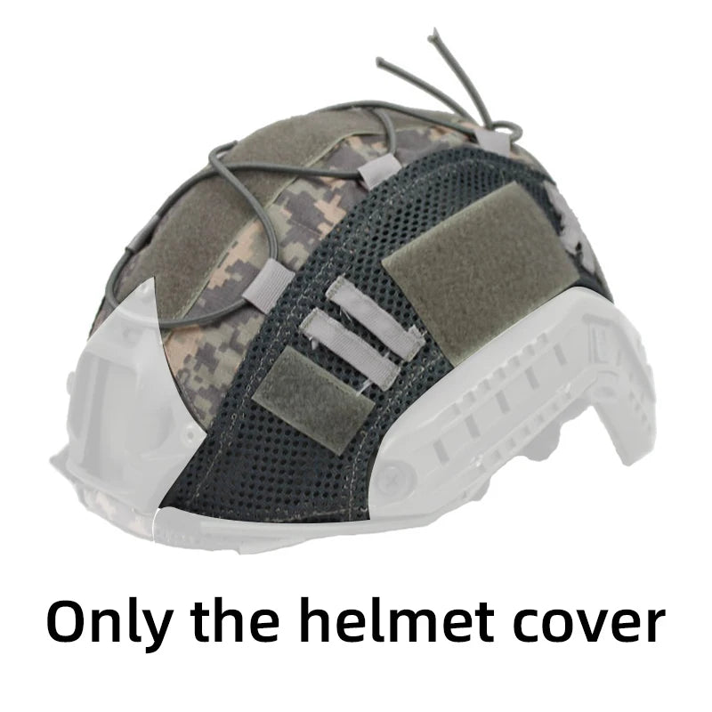 1PC Tactical Helmet Cover for Fast MH PJ BJ Helmet Airsoft Paintball Army Helmet Cover Military Accessories Helmet protectors Leedoar