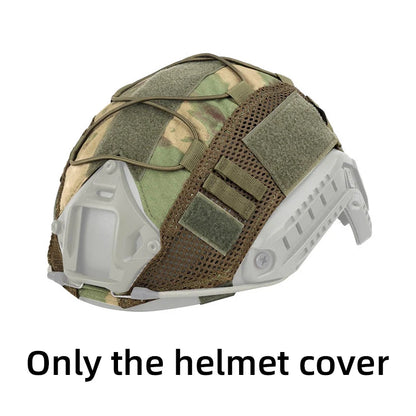 1PC Tactical Helmet Cover for Fast MH PJ BJ Helmet Airsoft Paintball Army Helmet Cover Military Accessories Helmet protectors Leedoar