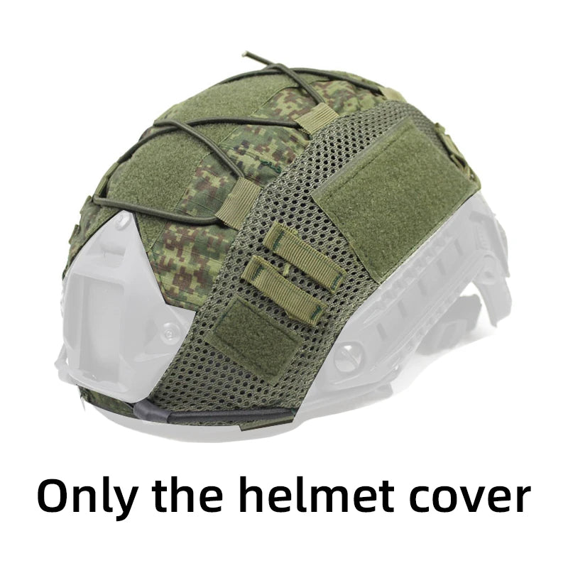 1PC Tactical Helmet Cover for Fast MH PJ BJ Helmet Airsoft Paintball Army Helmet Cover Military Accessories Helmet protectors Leedoar