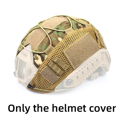 1PC Tactical Helmet Cover for Fast MH PJ BJ Helmet Airsoft Paintball Army Helmet Cover Military Accessories Helmet protectors Leedoar