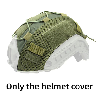 1PC Tactical Helmet Cover for Fast MH PJ BJ Helmet Airsoft Paintball Army Helmet Cover Military Accessories Helmet protectors Leedoar