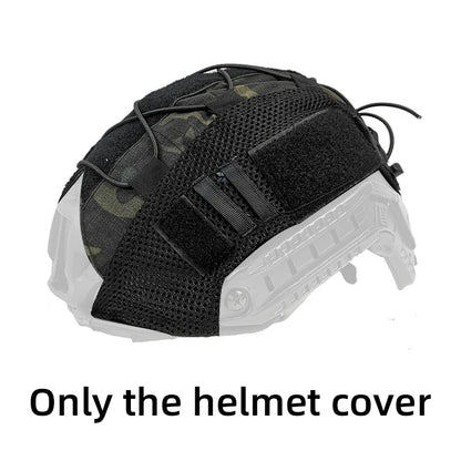 1PC Tactical Helmet Cover for Fast MH PJ BJ Helmet Airsoft Paintball Army Helmet Cover Military Accessories Helmet protectors Leedoar