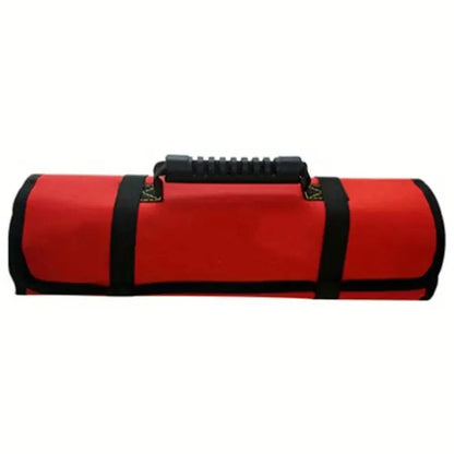 1PC Tool Roll Bag Heavy Duty Roll Up Tool Bag Wrench Roll Multipurpose Tool Organizer Bag for Electrician Folding Tool Bag Leedoar