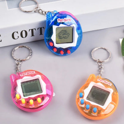 1PC Transparent Electronic Pets Tamagotchi Nostalgic 168 Pets In One Virtual Cyber Digital Nostalgic Funny Toys Pixel Funny Play Leedoar