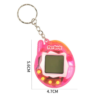 1PC Transparent Electronic Pets Tamagotchi Nostalgic 168 Pets In One Virtual Cyber Digital Nostalgic Funny Toys Pixel Funny Play Leedoar