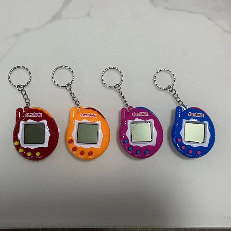 1PC Transparent Electronic Pets Tamagotchi Nostalgic 168 Pets In One Virtual Cyber Digital Nostalgic Funny Toys Pixel Funny Play Leedoar