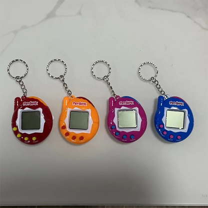 1PC Transparent Electronic Pets Tamagotchi Nostalgic 168 Pets In One Virtual Cyber Digital Nostalgic Funny Toys Pixel Funny Play Leedoar