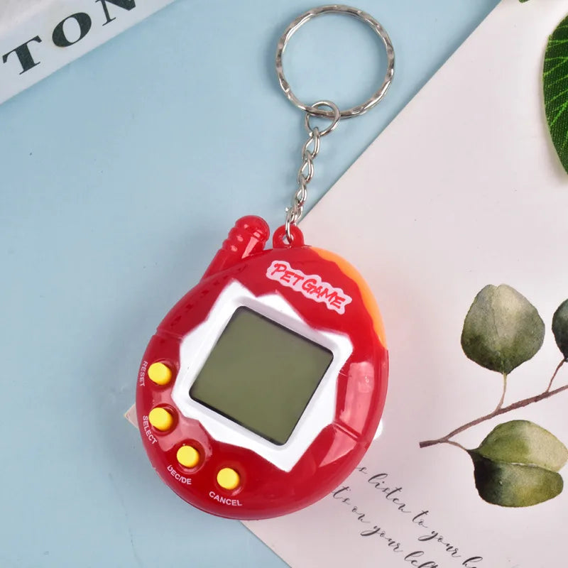 1PC Transparent Electronic Pets Tamagotchi Nostalgic 168 Pets In One Virtual Cyber Digital Nostalgic Funny Toys Pixel Funny Play Leedoar