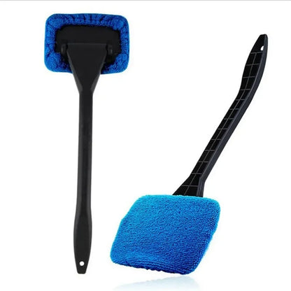 1PC Windshield Wash Tool Window Cleaning Brush Kit Car Accessories Interior Car Wiper Long Handle Leedoar