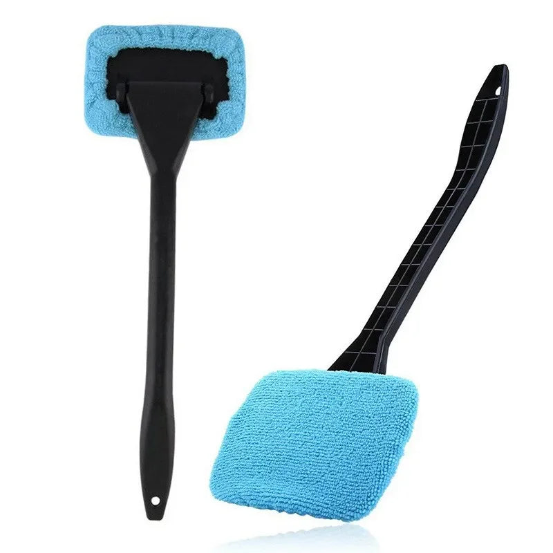 1PC Windshield Wash Tool Window Cleaning Brush Kit Car Accessories Interior Car Wiper Long Handle Leedoar