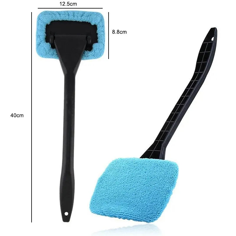 1PC Windshield Wash Tool Window Cleaning Brush Kit Car Accessories Interior Car Wiper Long Handle Leedoar